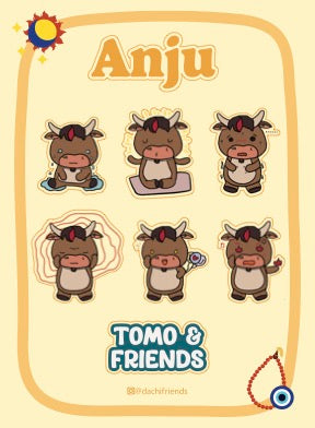 Anju Emotions Sticker Sheet