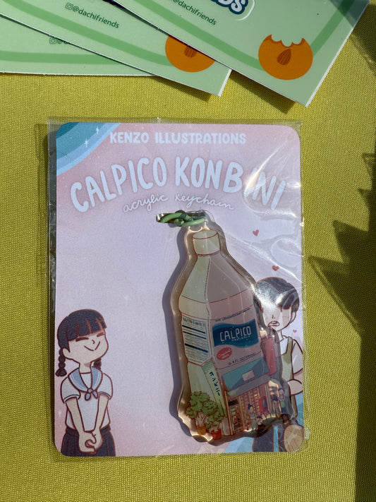 Okeya Calpico Konbini Keychain